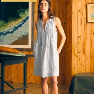 NWT Faherty Organic Cotton Isha Dress - Size M